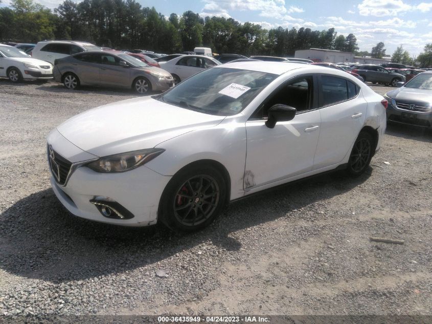 2014 MAZDA MAZDA3 I SPORT - JM1BM1U74E1134568