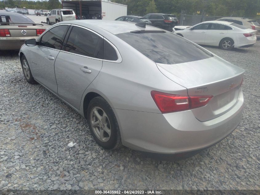 2016 CHEVROLET MALIBU LS - 1G1ZB5ST1GF303388