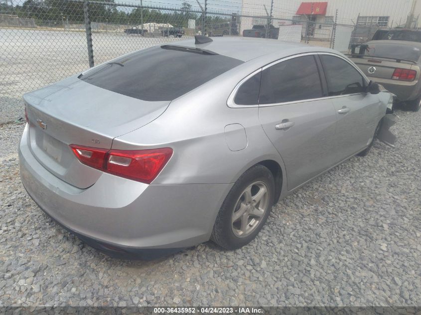 2016 CHEVROLET MALIBU LS - 1G1ZB5ST1GF303388