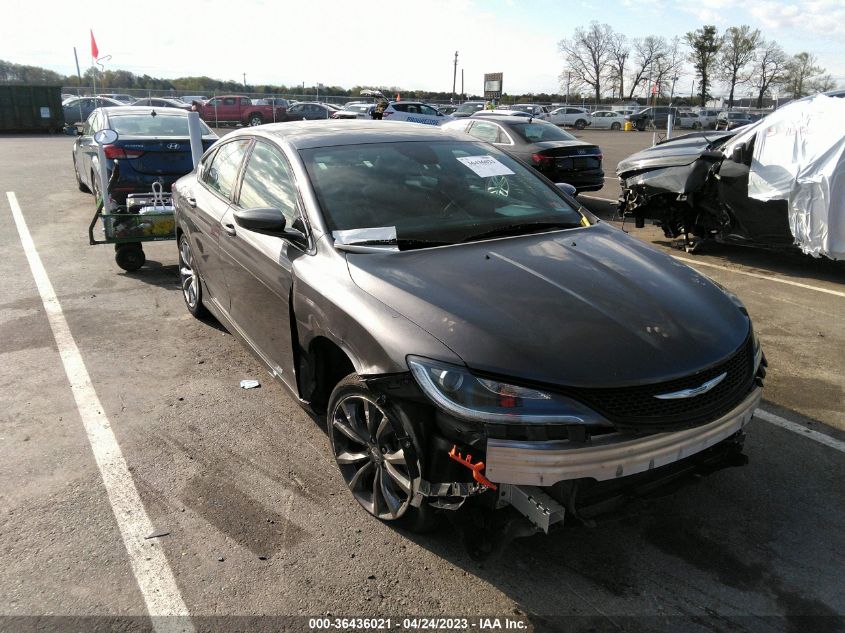 2015 CHRYSLER 200 S - 1C3CCCDG6FN553619