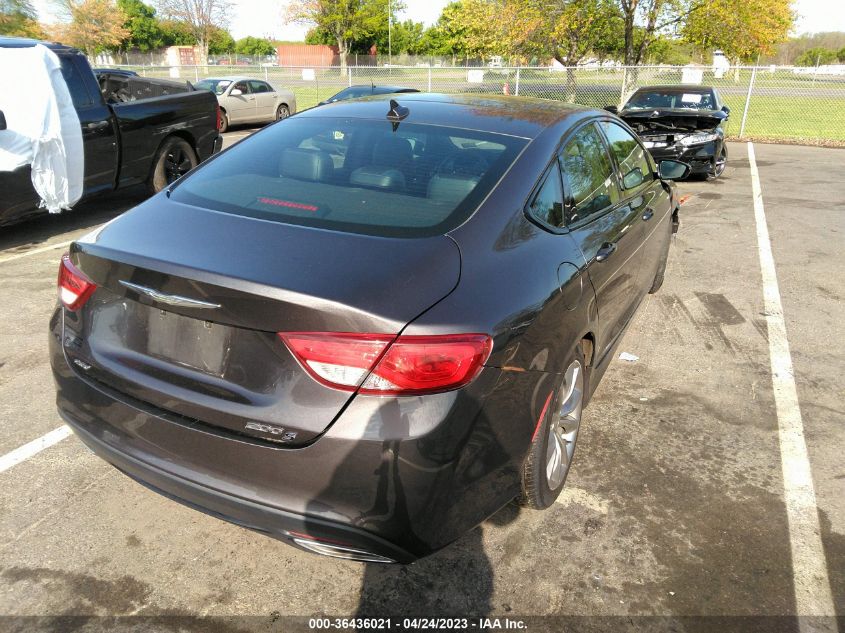 2015 CHRYSLER 200 S - 1C3CCCDG6FN553619