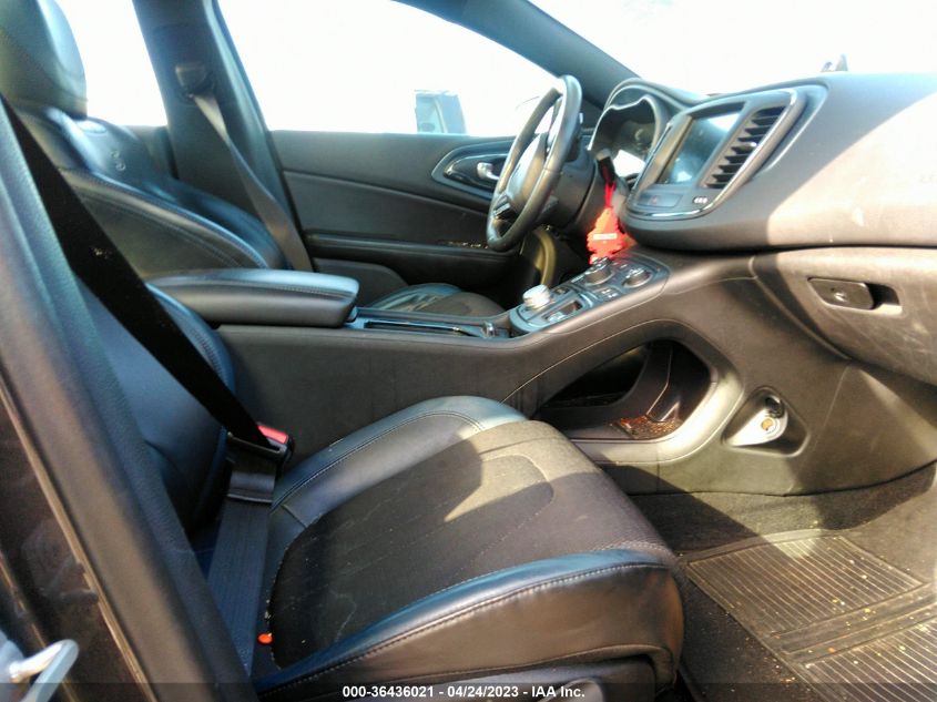 2015 CHRYSLER 200 S - 1C3CCCDG6FN553619