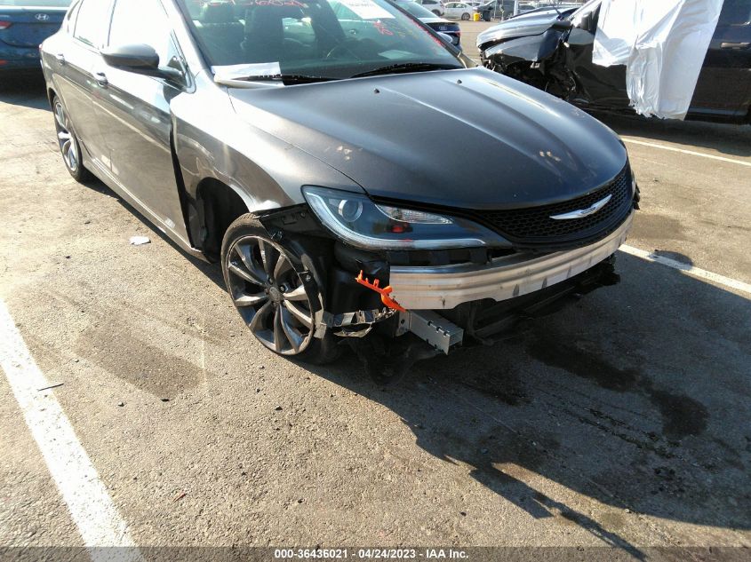 2015 CHRYSLER 200 S - 1C3CCCDG6FN553619