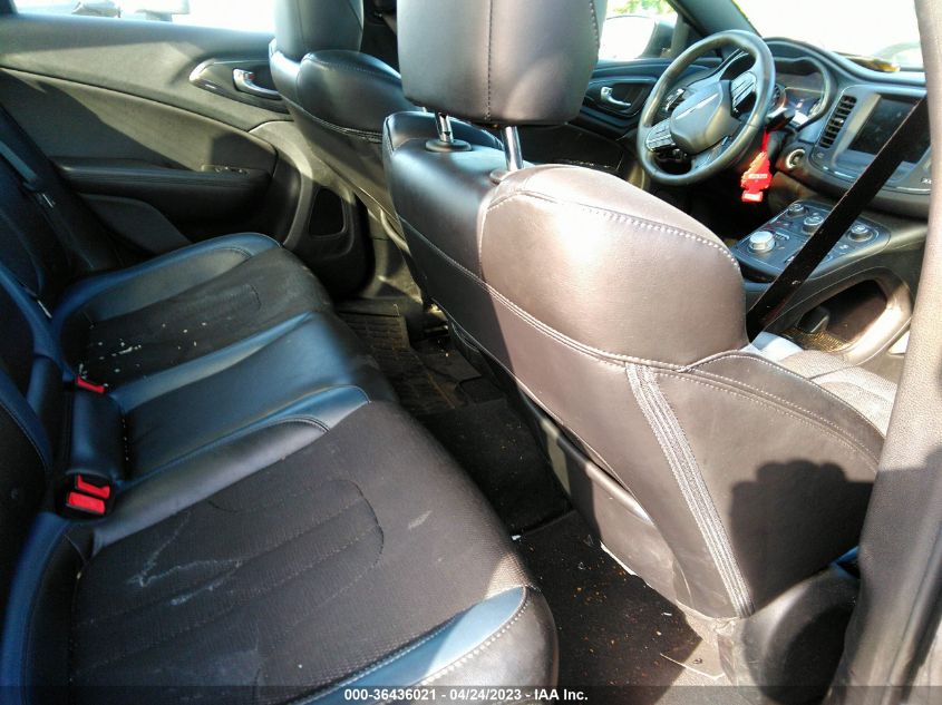 2015 CHRYSLER 200 S - 1C3CCCDG6FN553619
