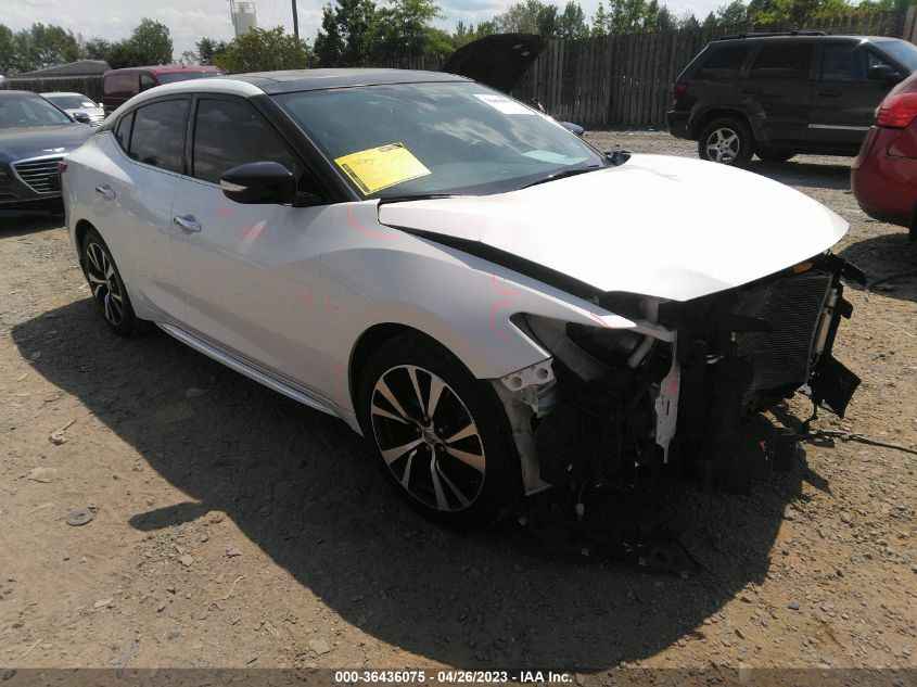 2018 NISSAN MAXIMA SL - 1N4AA6AP0JC390426