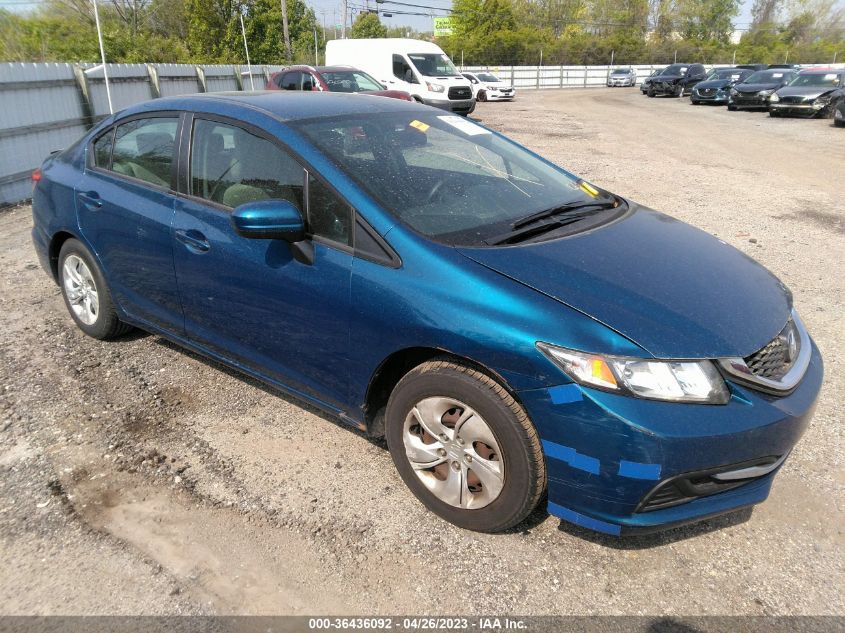 2014 HONDA CIVIC SEDAN LX - 19XFB2F53EE270390