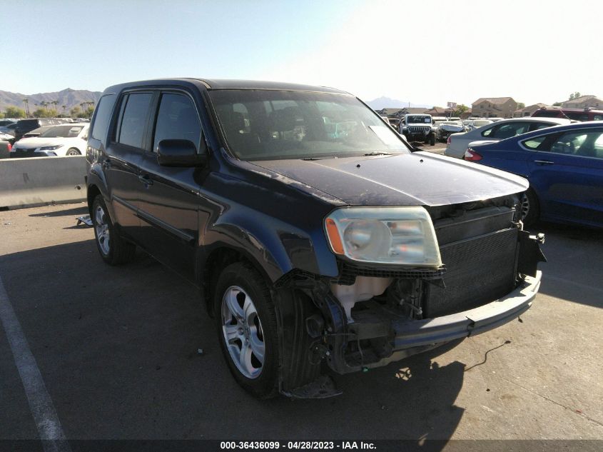2013 HONDA PILOT EX - 5FNYF3H48DB031188