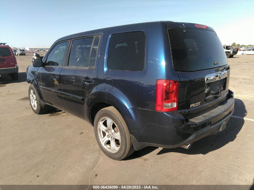 2013 HONDA PILOT EX - 5FNYF3H48DB031188