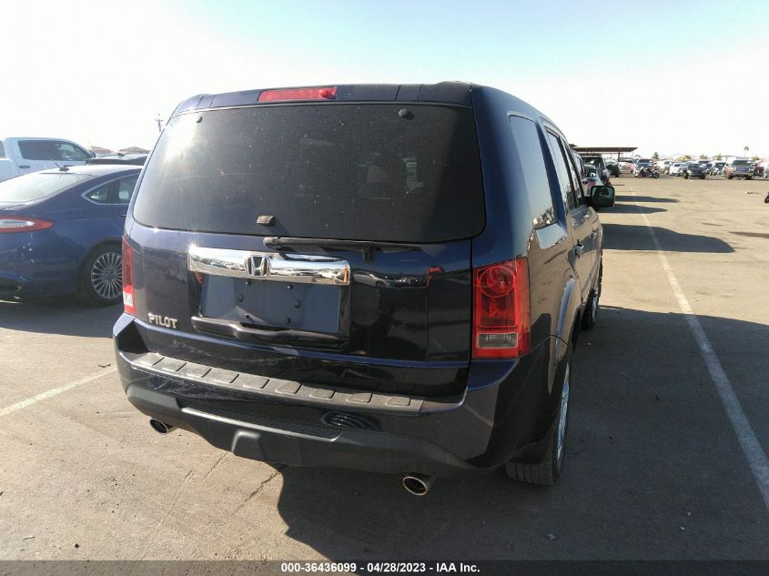 2013 HONDA PILOT EX - 5FNYF3H48DB031188