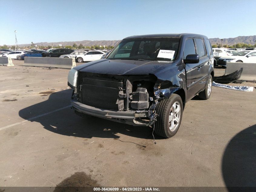 2013 HONDA PILOT EX - 5FNYF3H48DB031188