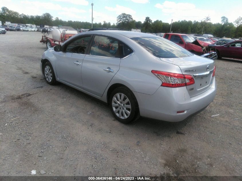 2013 NISSAN SENTRA SV - 1N4AB7AP4DN903026