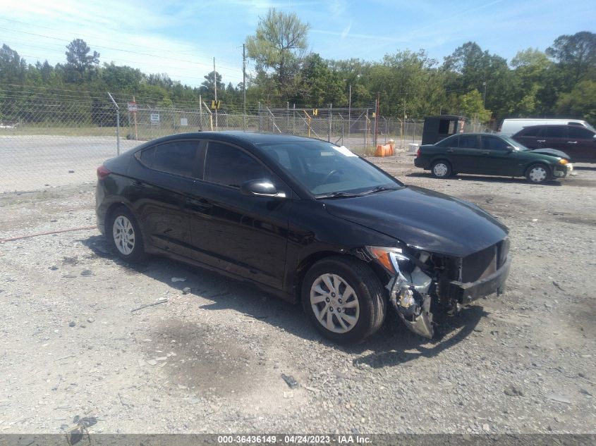 2017 HYUNDAI ELANTRA SE - KMHD74LF7HU116462