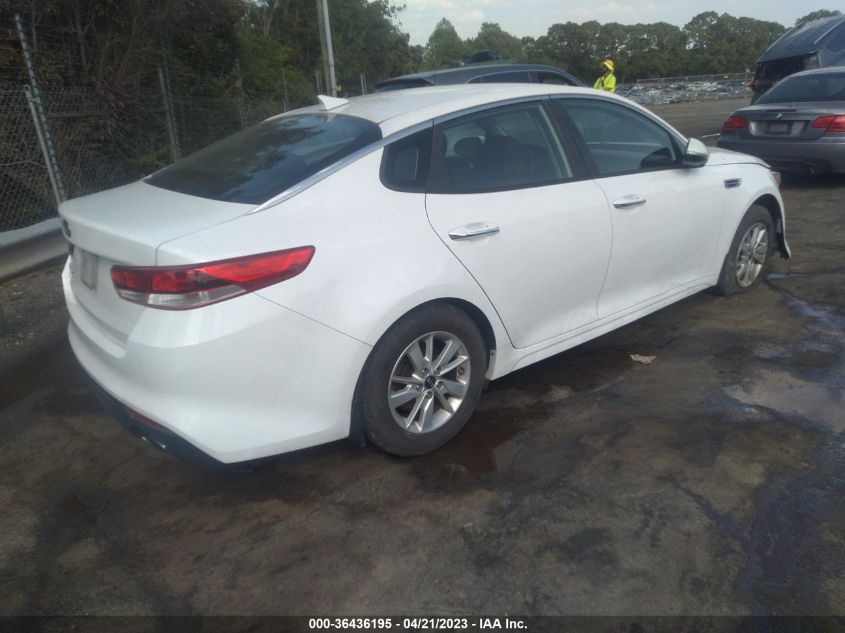 2016 KIA OPTIMA LX - 5XXGT4L39GG046454