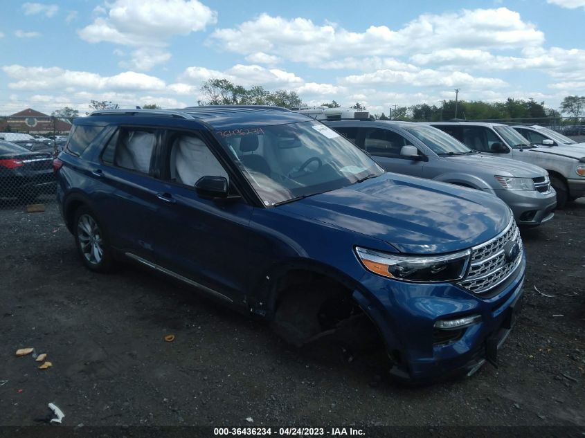 2022 FORD EXPLORER LIMITED - 1FMSK8FH5NGA30894
