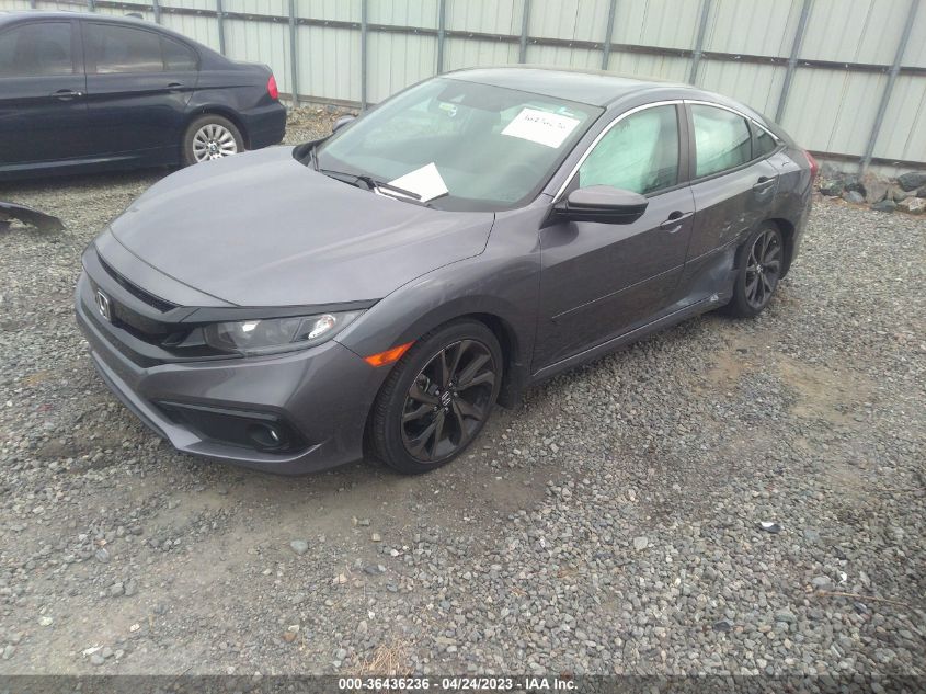 2020 HONDA CIVIC SEDAN SPORT - 2HGFC2F80LH509727