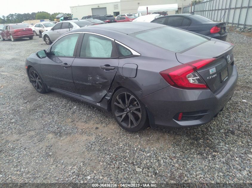 2020 HONDA CIVIC SEDAN SPORT - 2HGFC2F80LH509727