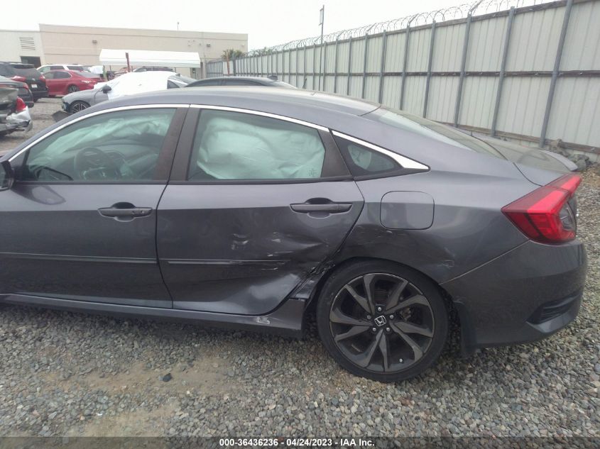 2020 HONDA CIVIC SEDAN SPORT - 2HGFC2F80LH509727