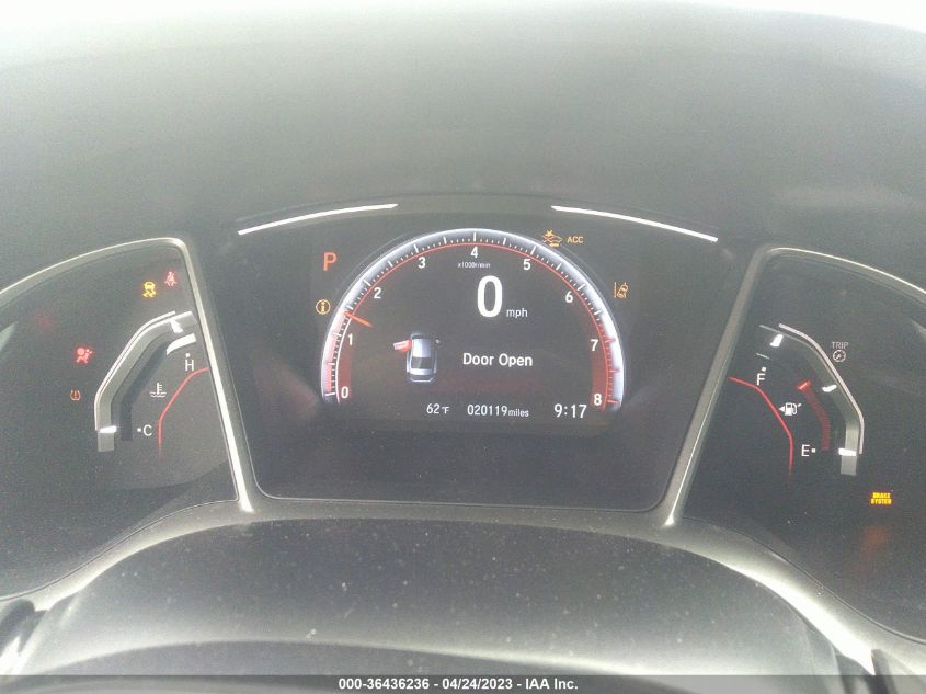 2020 HONDA CIVIC SEDAN SPORT - 2HGFC2F80LH509727