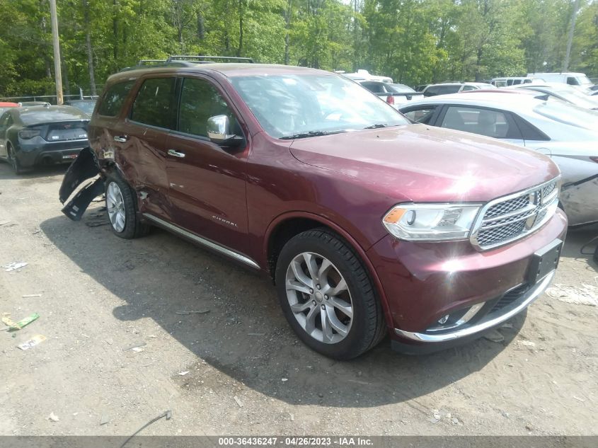 2017 DODGE DURANGO CITADEL - 1C4RDJEG9HC748926
