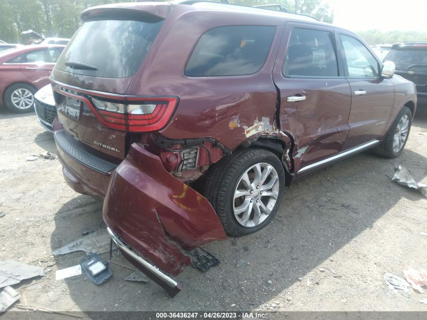 2017 DODGE DURANGO CITADEL - 1C4RDJEG9HC748926