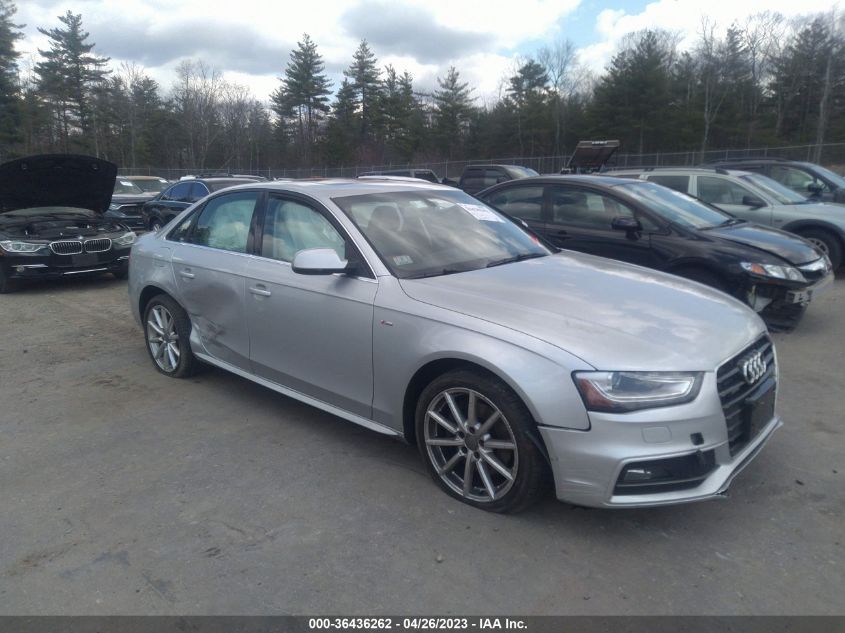 2014 AUDI A4 PREMIUM PLUS - WAUFFAFL4EN021456