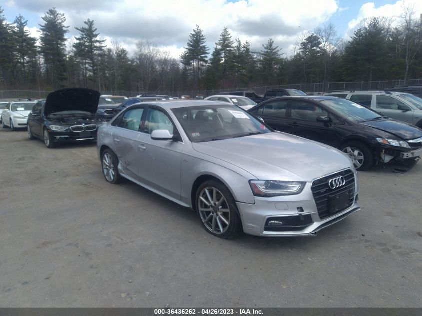 2014 AUDI A4 PREMIUM PLUS - WAUFFAFL4EN021456