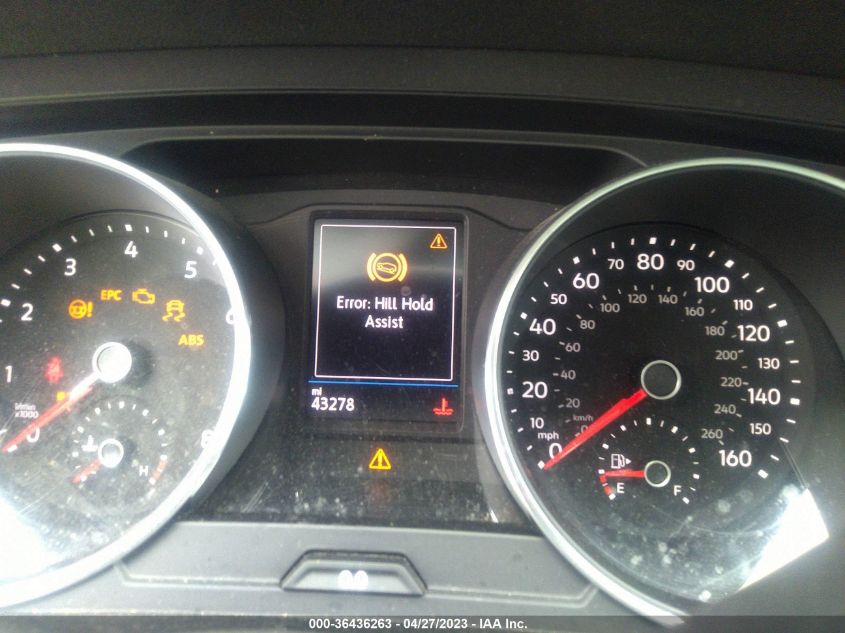 2019 VOLKSWAGEN TIGUAN SE/SEL/SEL R-LINE - 3VV3B7AX4KM194321