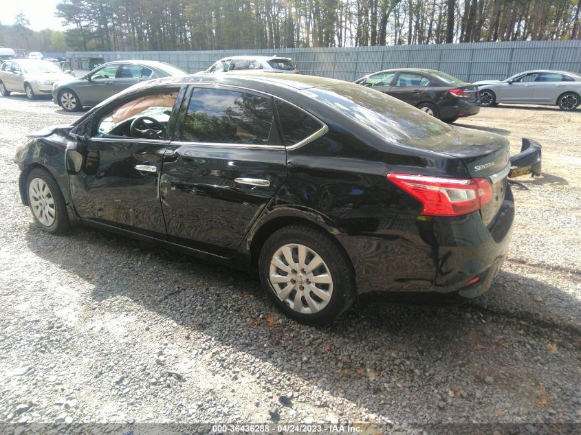 2019 NISSAN SENTRA S - 3N1AB7AP6KY216403