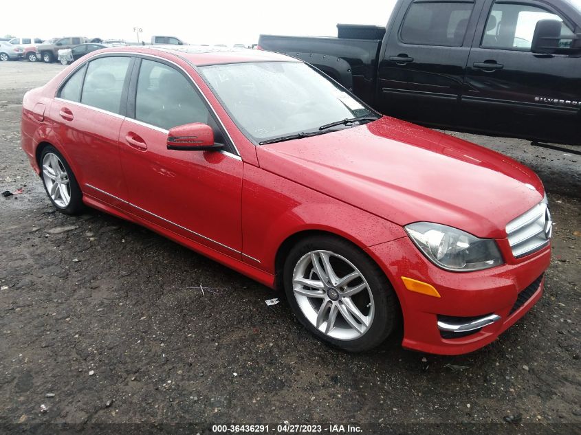 2013 MERCEDES-BENZ C-CLASS C 250 - WDDGF4HB5DA790850