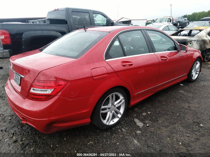 2013 MERCEDES-BENZ C-CLASS C 250 - WDDGF4HB5DA790850