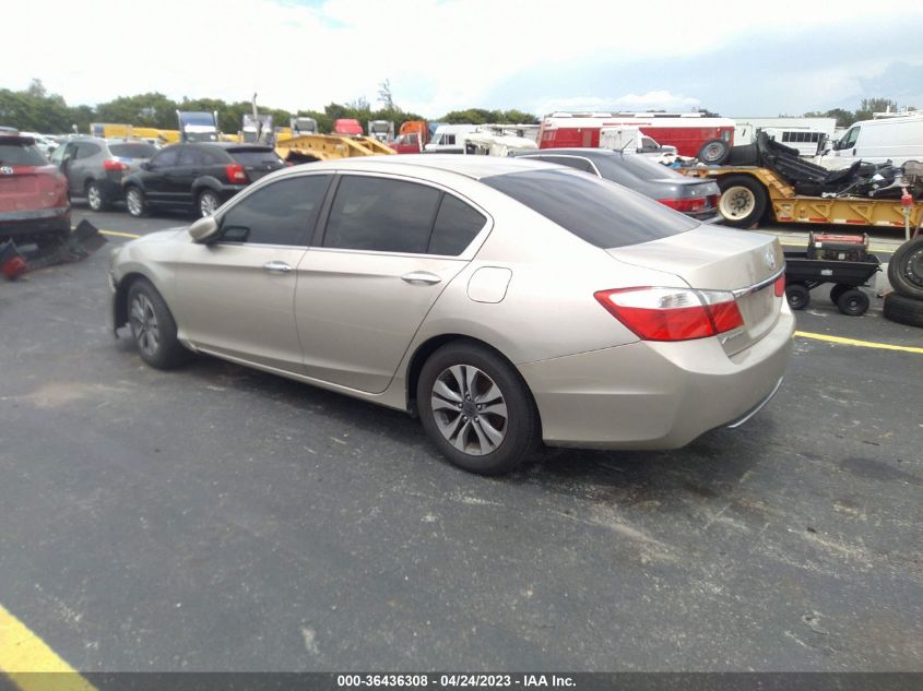 2014 HONDA ACCORD SEDAN LX - 1HGCR2F33EA255647