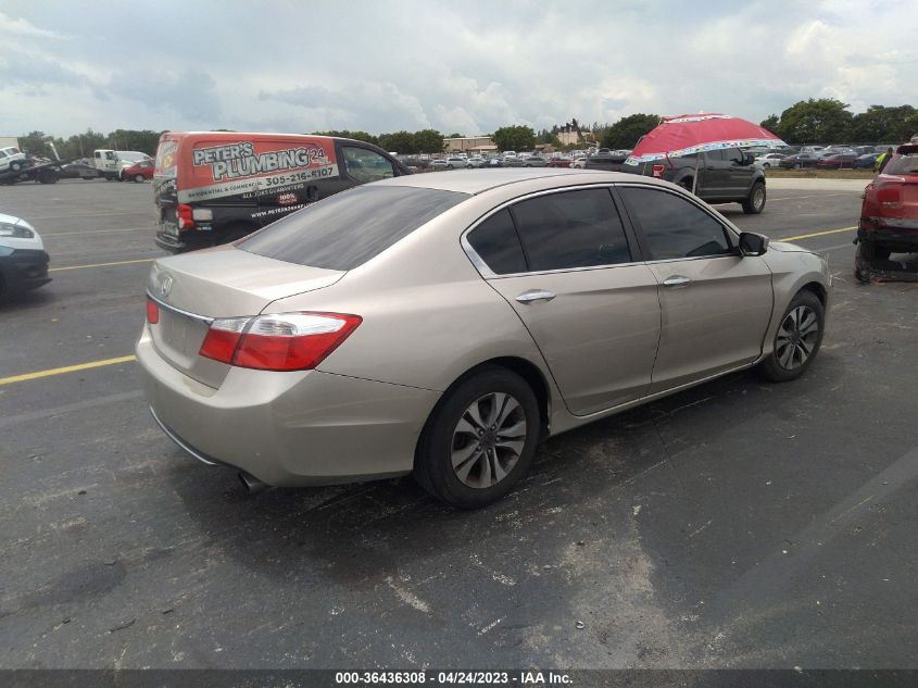 2014 HONDA ACCORD SEDAN LX - 1HGCR2F33EA255647