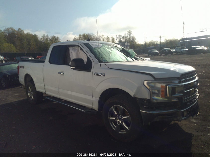 VIN 1FTFX1E59KFA42473 2019 FORD F-150 XL/XLT/LARIAT