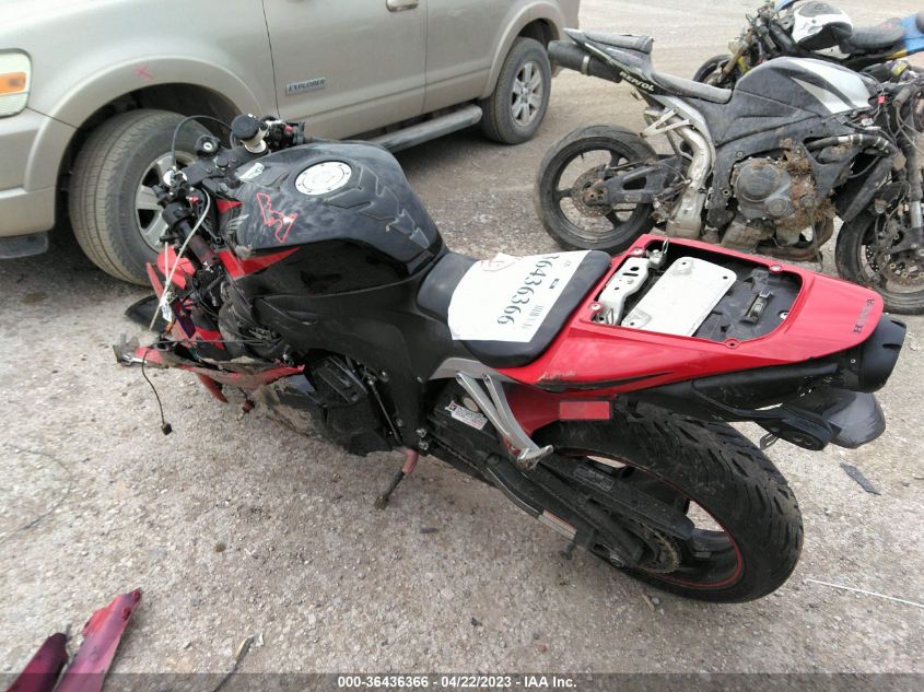 2009 HONDA CBR600 RR - JH2PC40029K204210