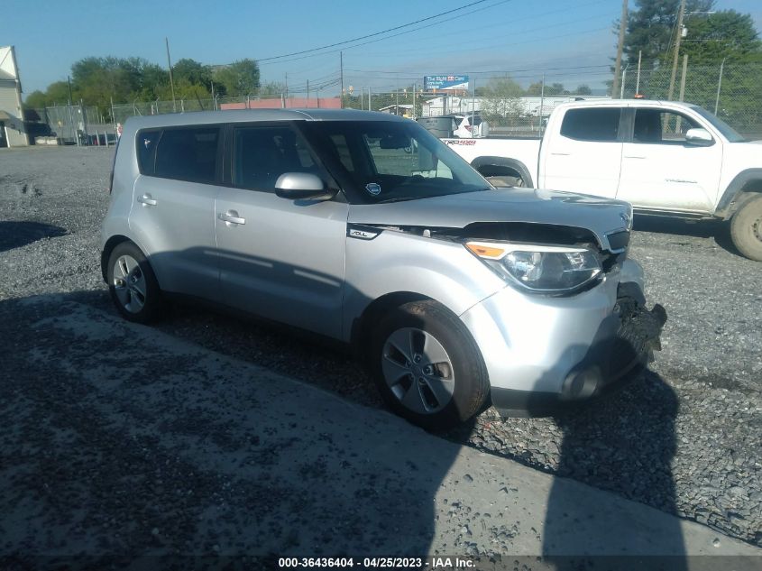 2016 KIA SOUL BASE - KNDJN2A20G7863772
