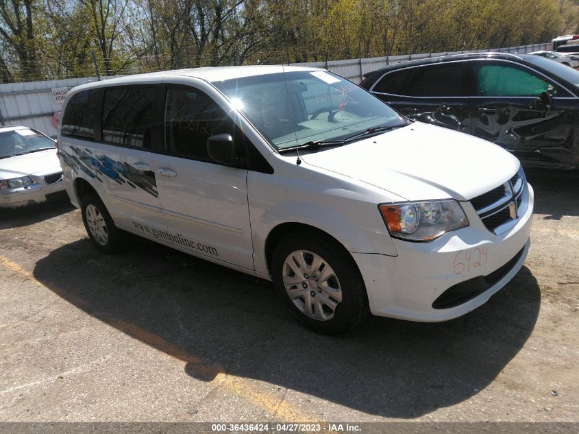 2015 DODGE GRAND CARAVAN SE - 2C4RDGBG0FR612812