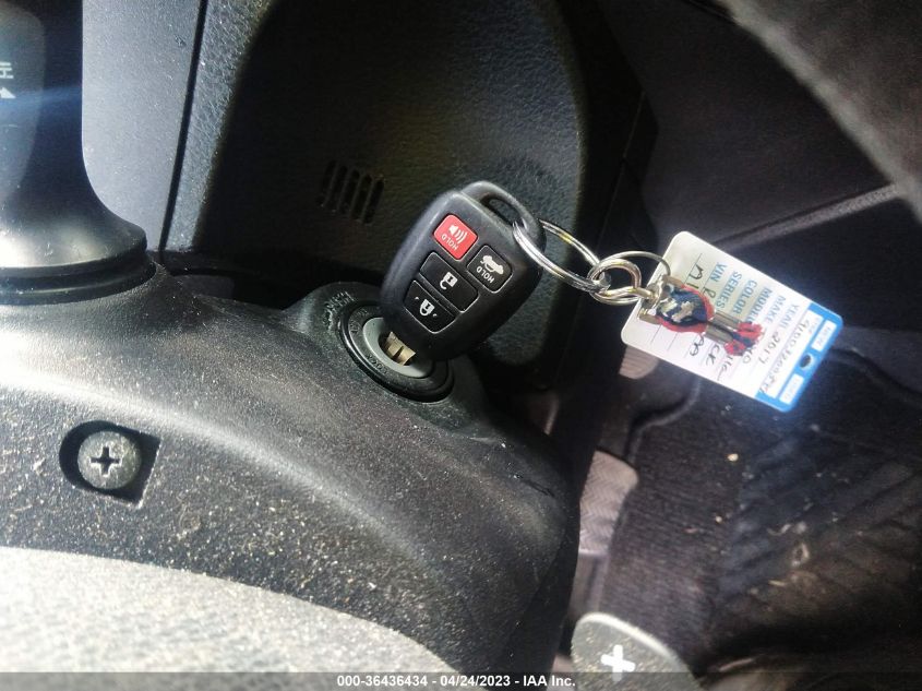 2017 TOYOTA COROLLA L/LE/XLE/SE - 2T1BURHE0HC924926