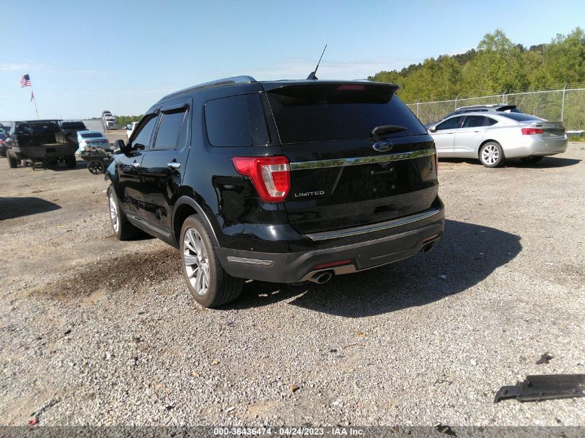 2018 FORD EXPLORER LIMITED - 1FM5K7F85JGC80055