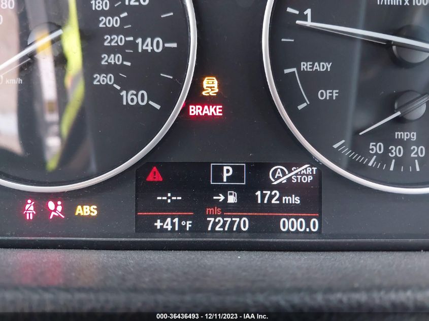 2013 BMW 328I WBA3A5C52DF352771