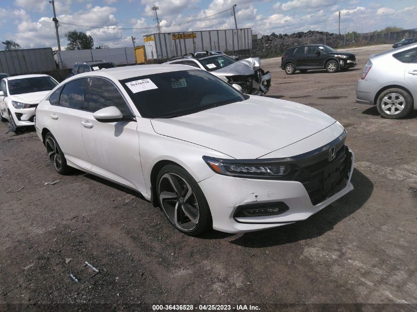 2020 HONDA ACCORD SEDAN SPORT - 1HGCV1F38LA025654