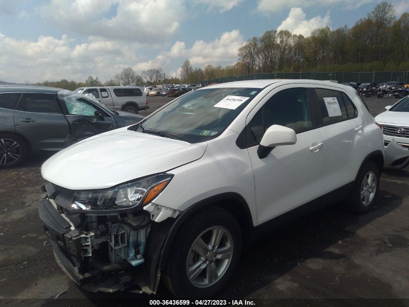 2020 CHEVROLET TRAX LS - KL7CJKSB5LB087324