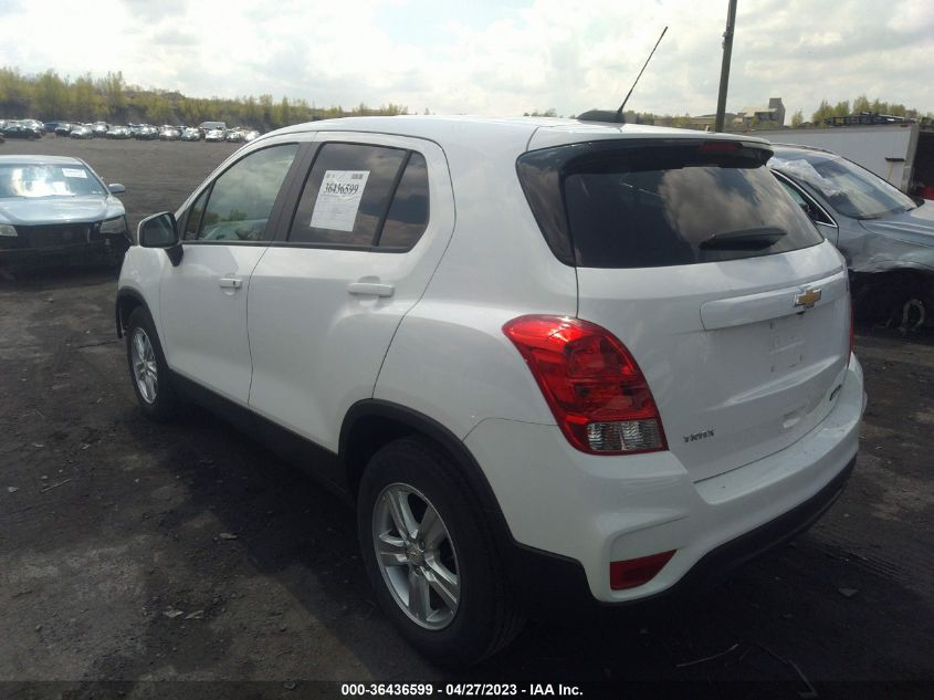 2020 CHEVROLET TRAX LS - KL7CJKSB5LB087324