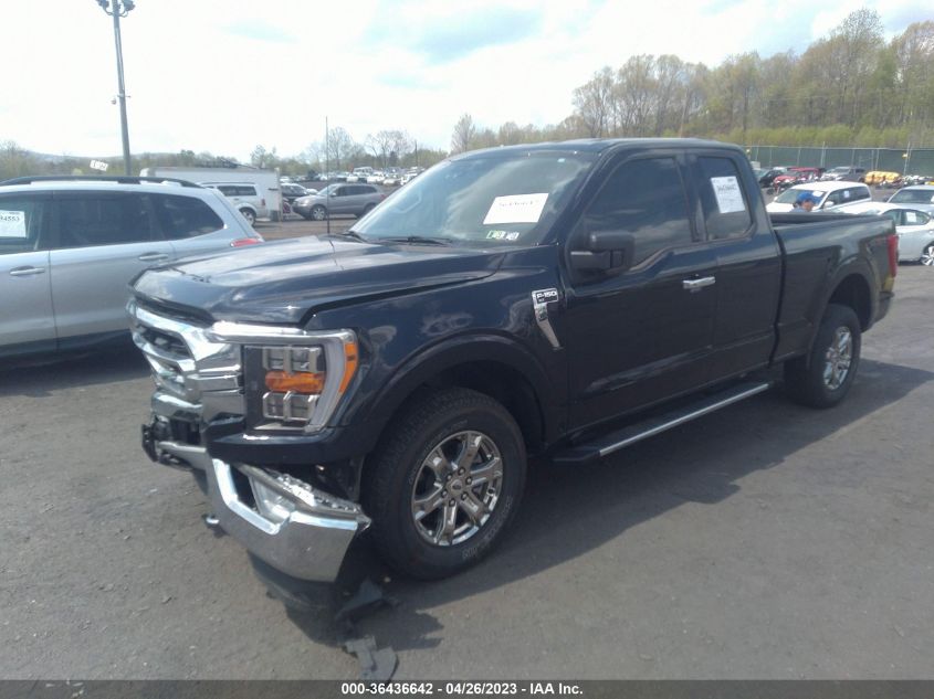 2021 FORD F-150 XLT - 1FTEX1EP1MFC90801