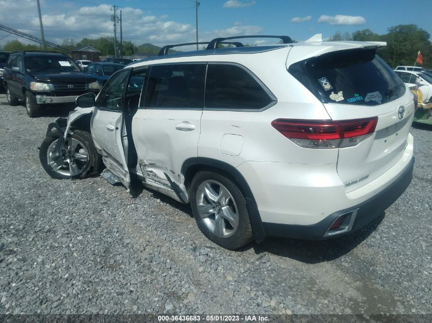 2018 TOYOTA HIGHLANDER LIMITED - 5TDDZRFH5JS818105