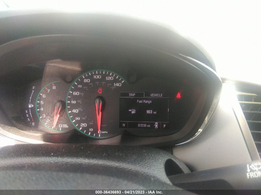 2019 CHEVROLET TRAX LT - 3GNCJLSB2KL241985