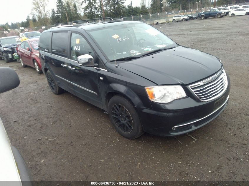 2014 CHRYSLER TOWN & COUNTRY TOURING-L 30TH - 2C4RC1CGXER303443