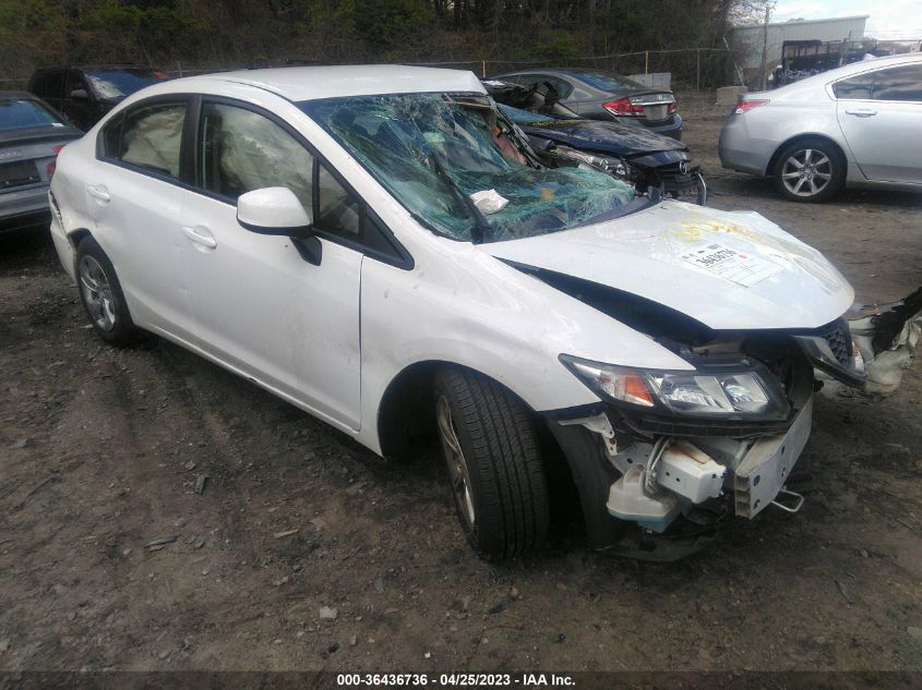 2013 HONDA CIVIC SDN LX - 2HGFB2F57DH537339
