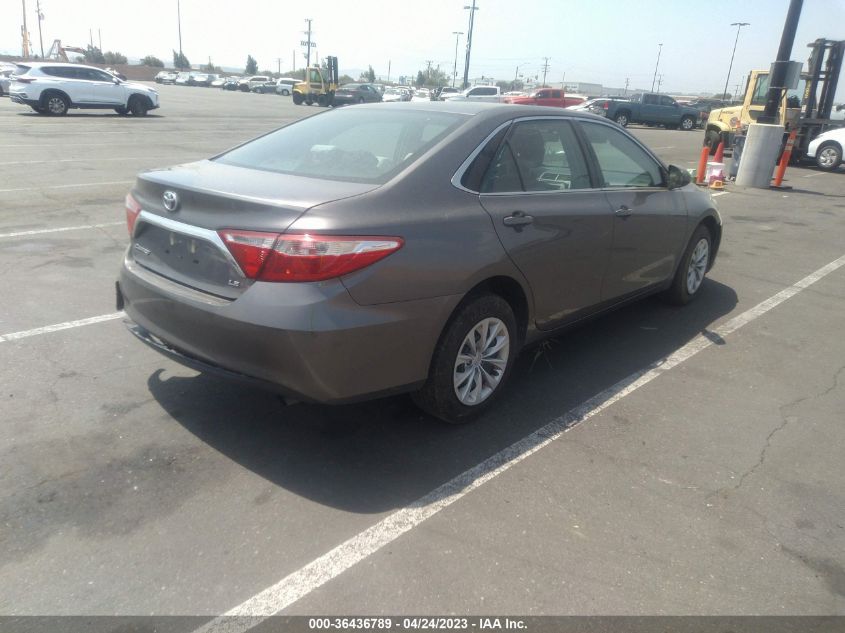 2016 TOYOTA CAMRY XLE/SE/LE/XSE - 4T1BF1FK7GU583834