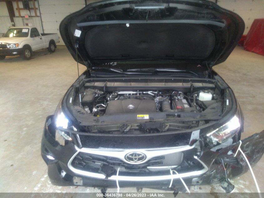 2022 TOYOTA HIGHLANDER XLE - 5TDHZRBH5NS180242