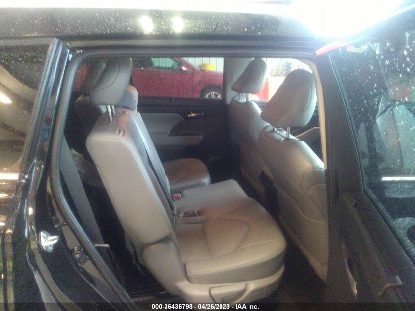 2022 TOYOTA HIGHLANDER XLE - 5TDHZRBH5NS180242